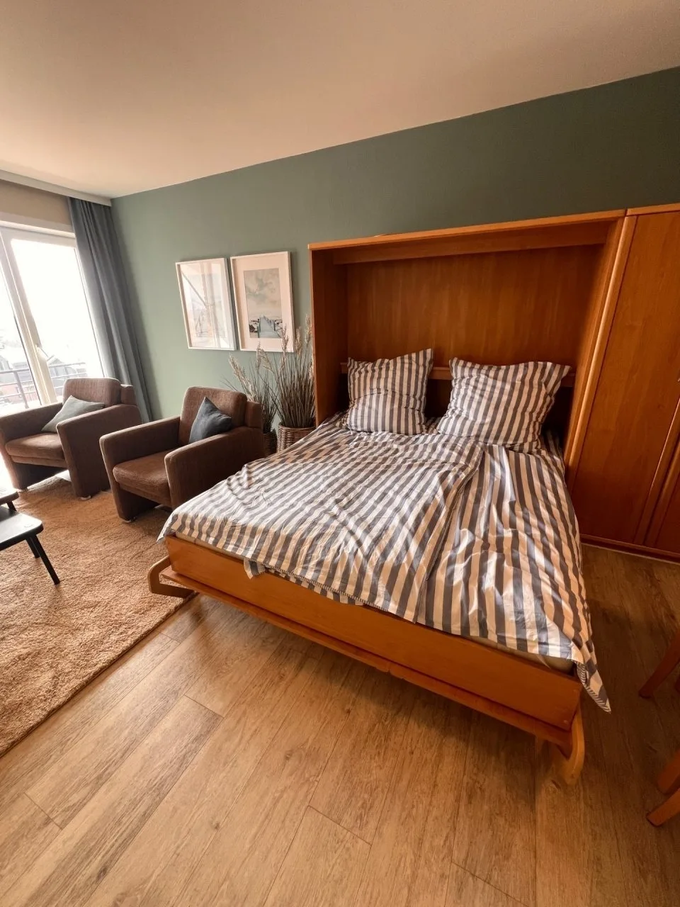 Ferienwohnung  NW 45 mit Süd Balkon