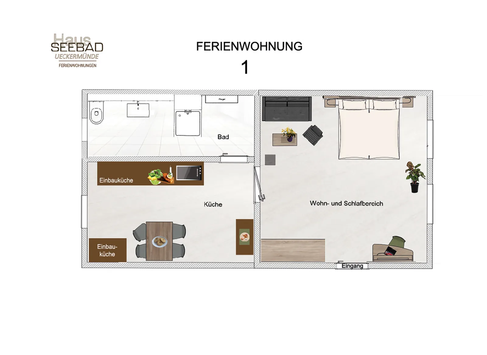 Haus Seebad Ueckermünde Ferienwohnungen