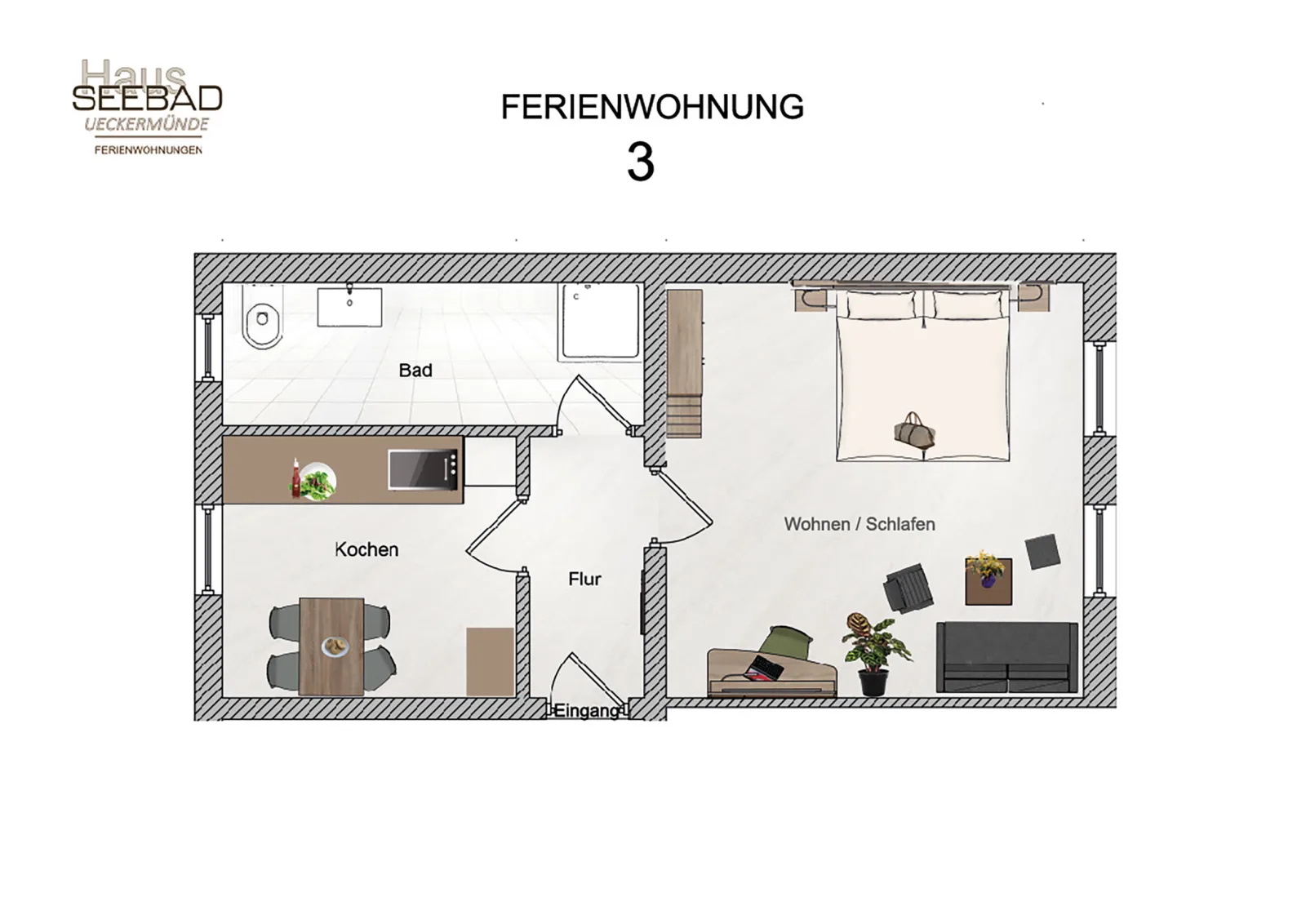 Haus Seebad Ueckermünde Ferienwohnungen
