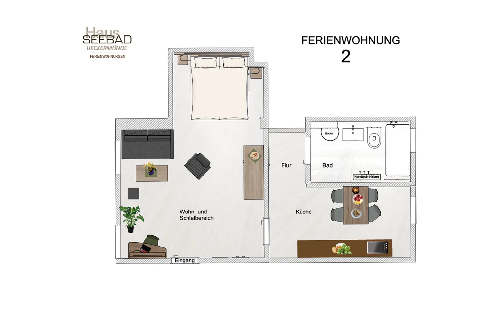 Haus Seebad Ueckermünde Ferienwohnungen