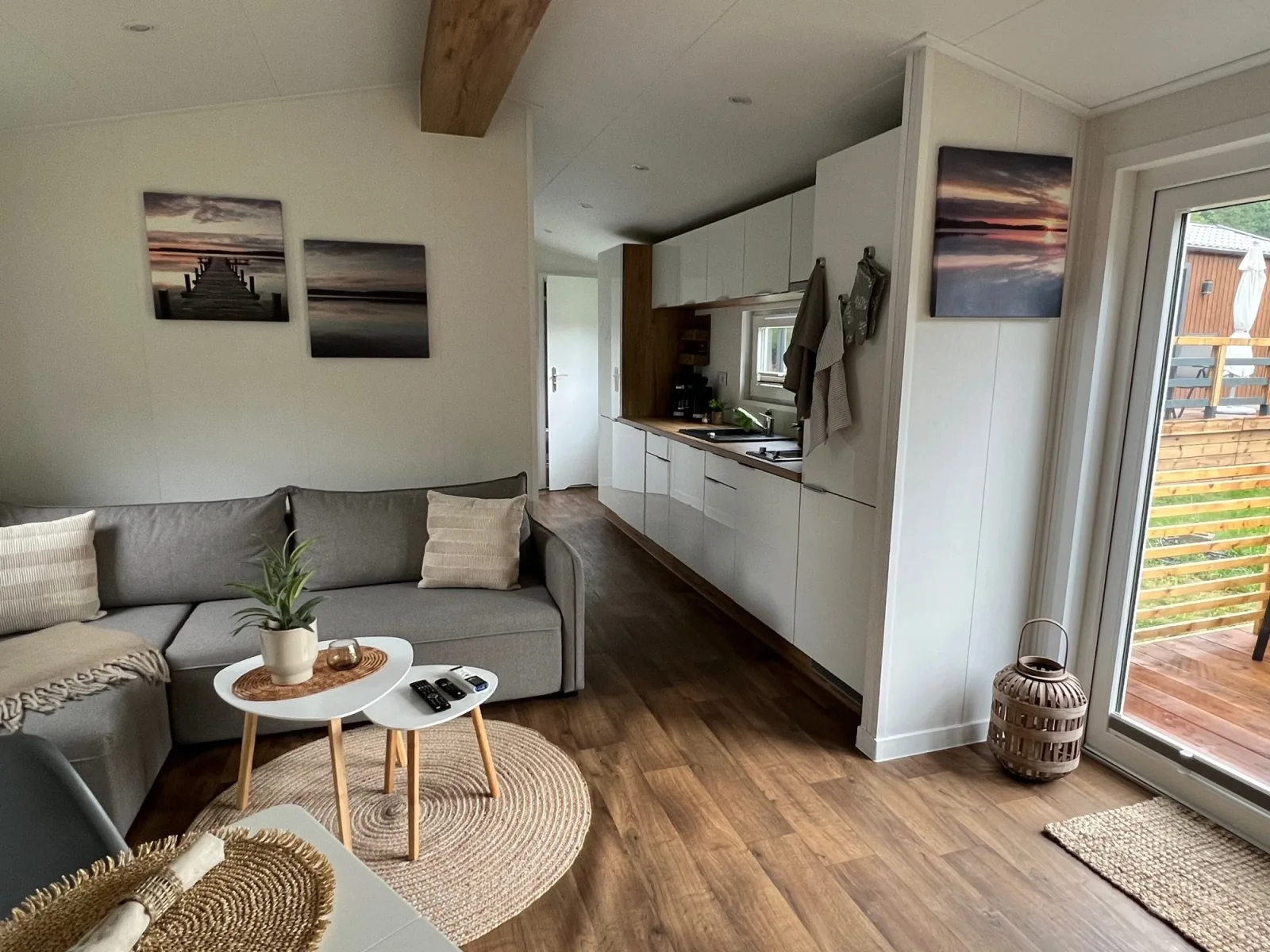 Tinyhouse Neila stilvolle &  moderne Auszeit am See | Natururlaub in Stuer, Mecklenburgische Seenplatte Klima, Grill