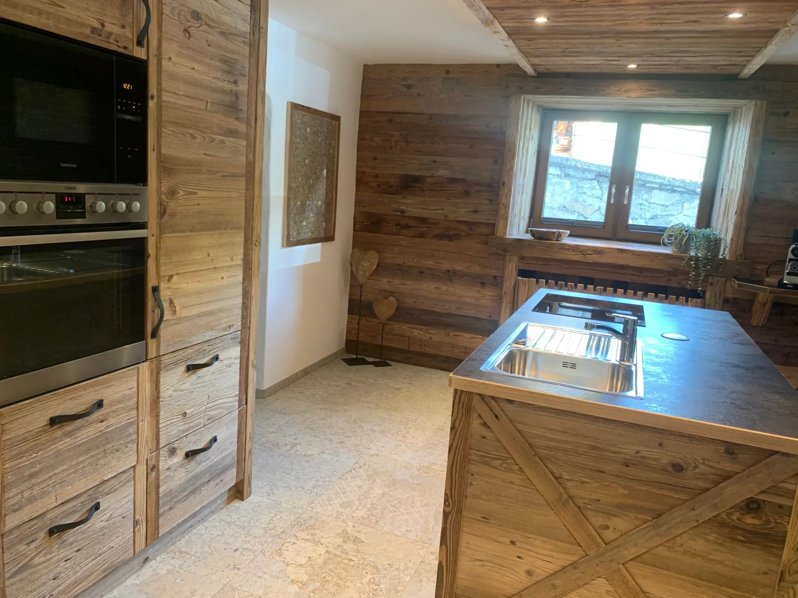 Chalet Paula mit 2 Schlafzimmer, eigener Sauna, Terrasse