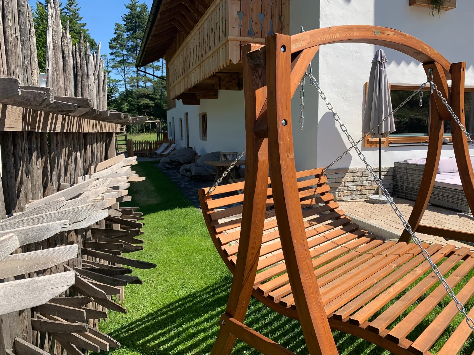 Chalet Paula mit 2 Schlafzimmer, eigener Sauna, Terrasse
