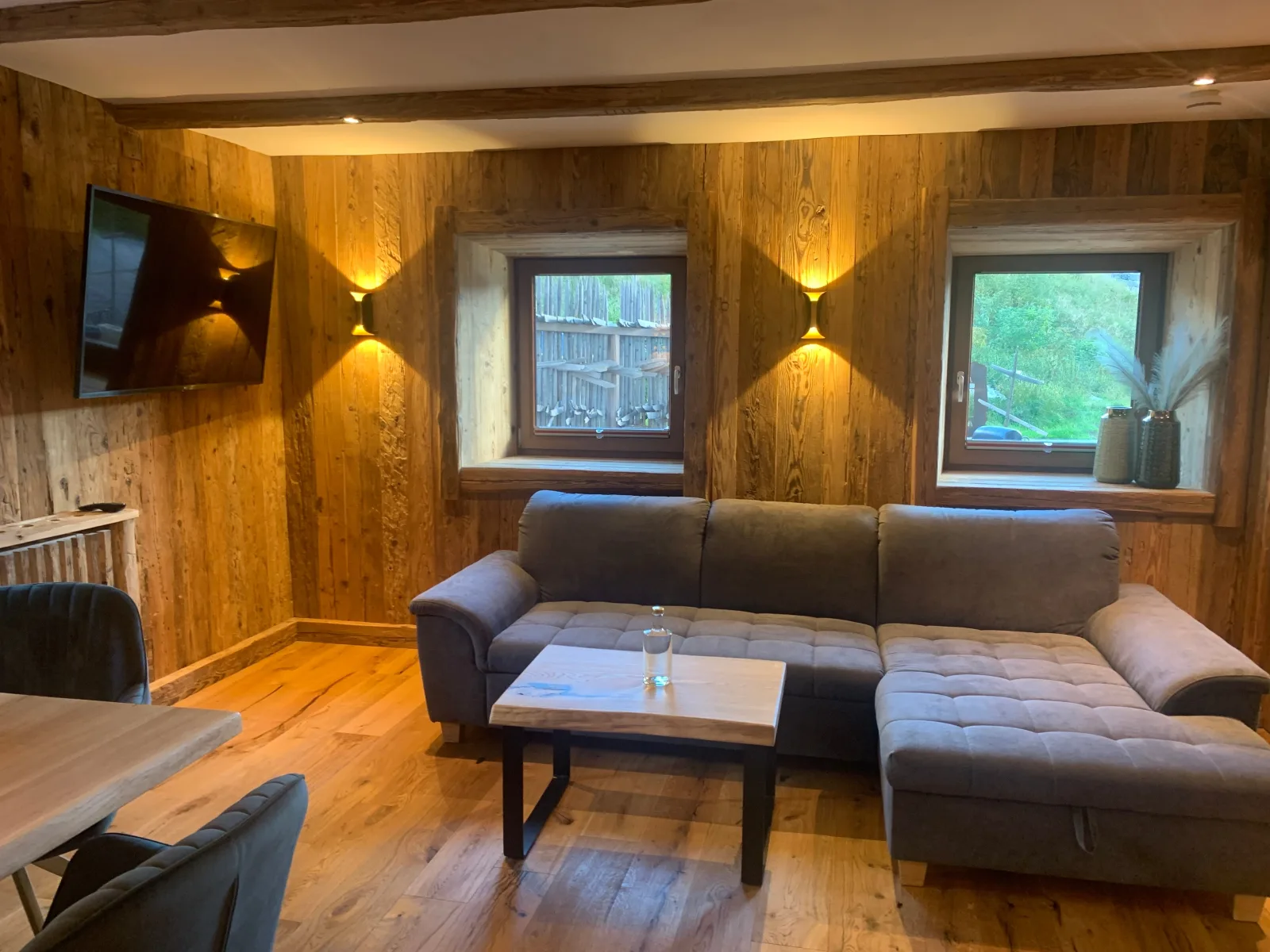 Chalet Paula mit 2 Schlafzimmer, eigener Sauna, Terrasse