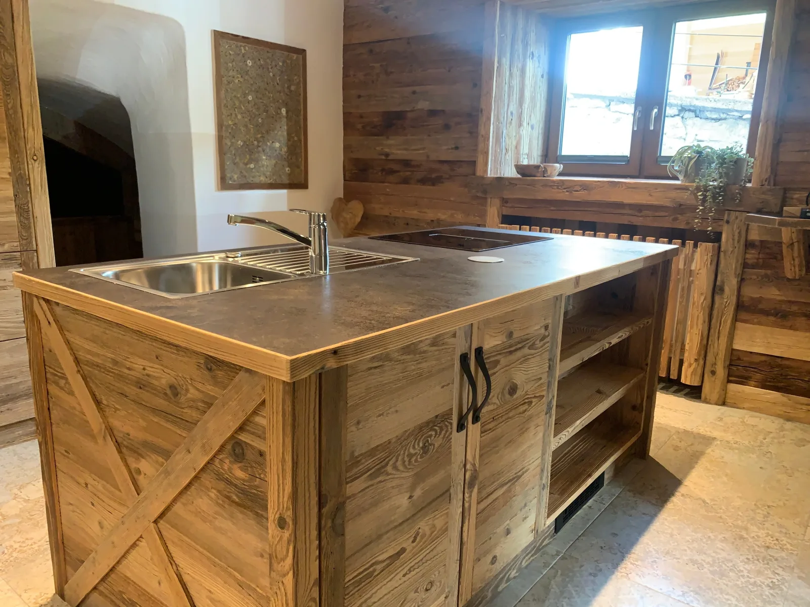 Chalet Paula mit 2 Schlafzimmer, eigener Sauna, Terrasse