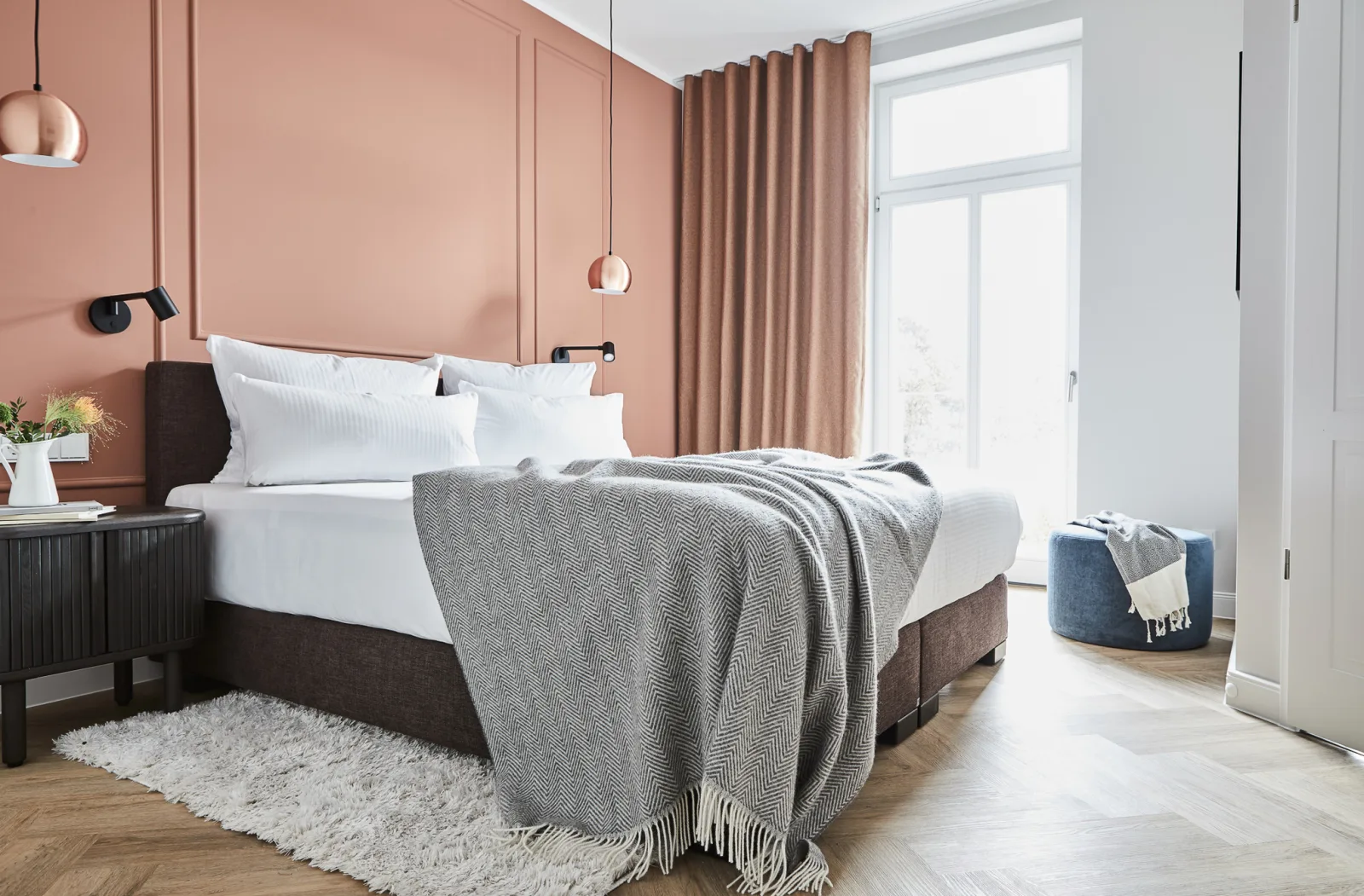 Villa Esperance - Suite Ciel Bleu mit Balkon und Dampfbad (Whg 6)