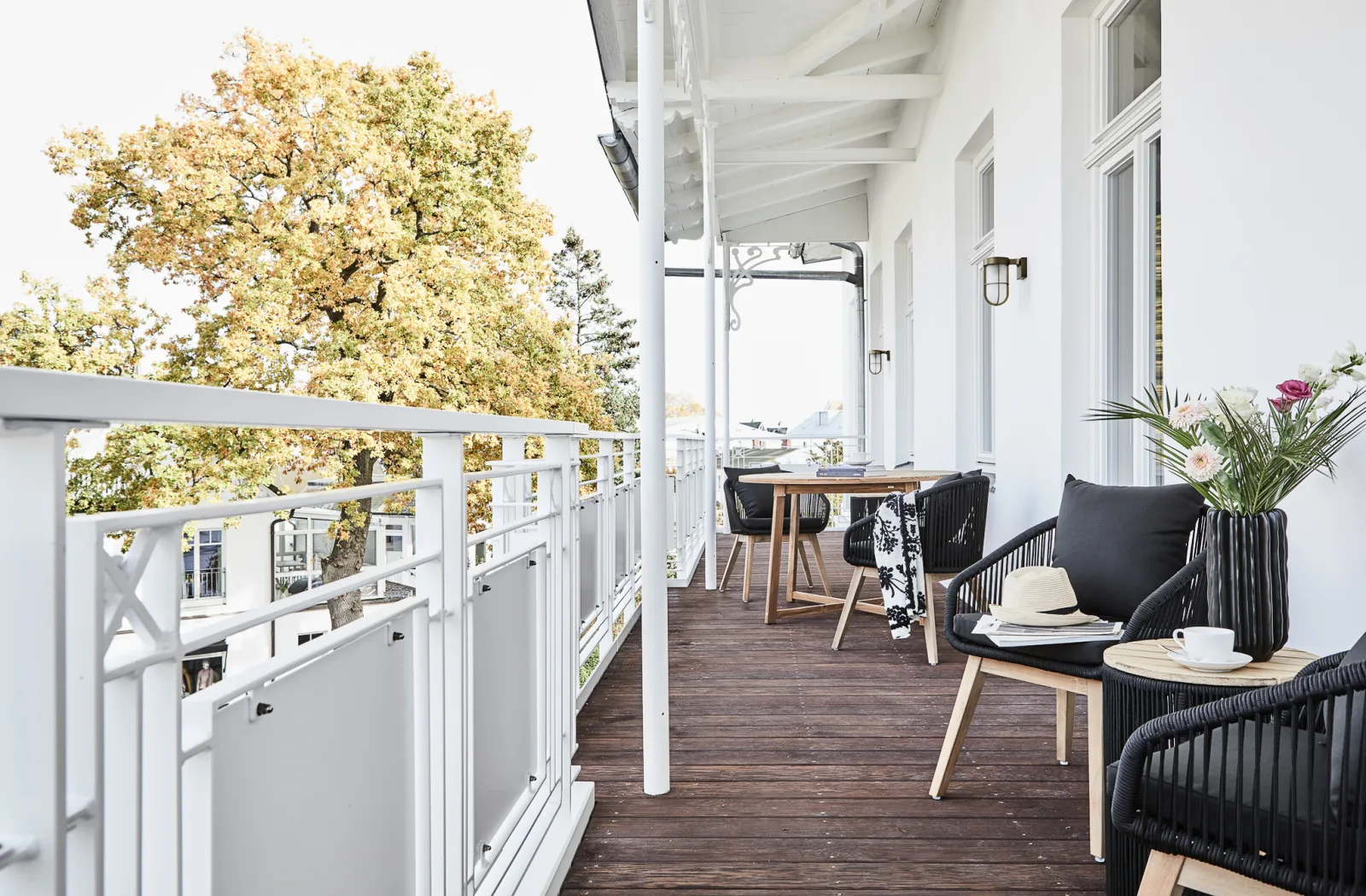 Villa Esperance - Suite Ciel Bleu mit Balkon und Dampfbad (Whg 6)