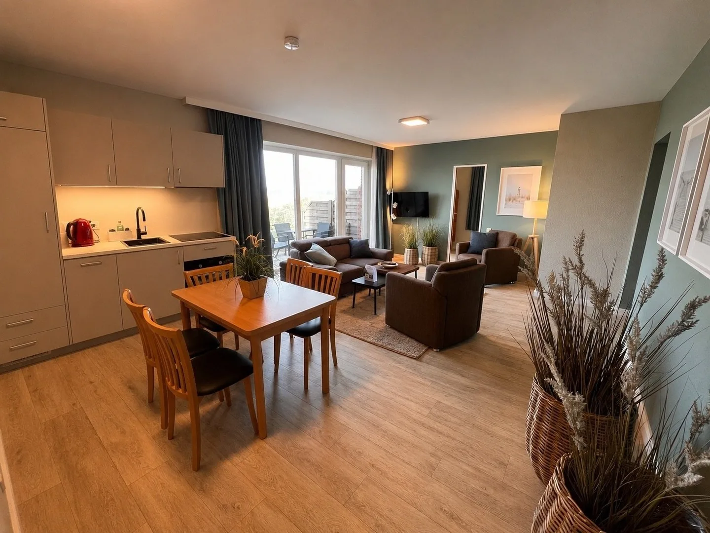 Ferienwohnung NW 21  Meerblick & Terrasse zur Seeseite