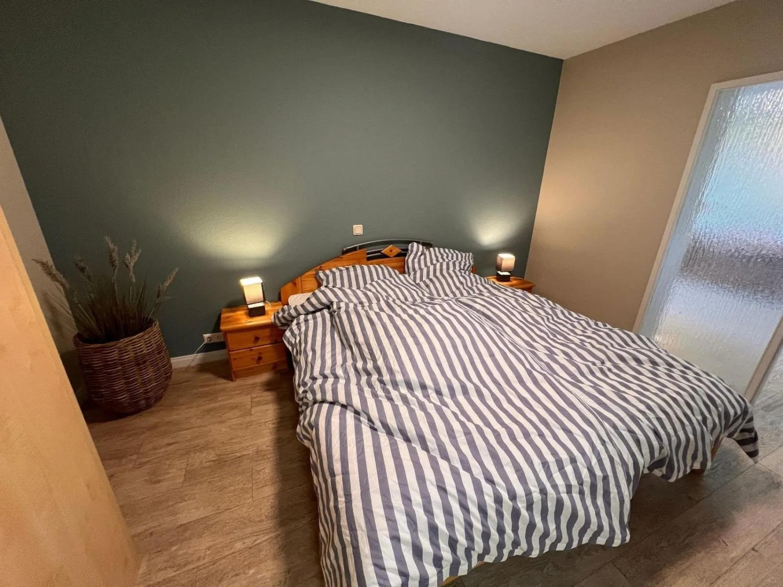 Ferienwohnung  NW 24  Terasse mit Meerblick
