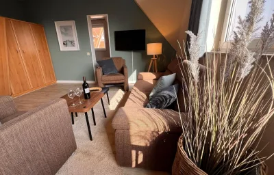 Charmante Ferienwohnung NW 33 in Cuxhaven-Duhnen  Urlaub an der Nordsee mit Hund