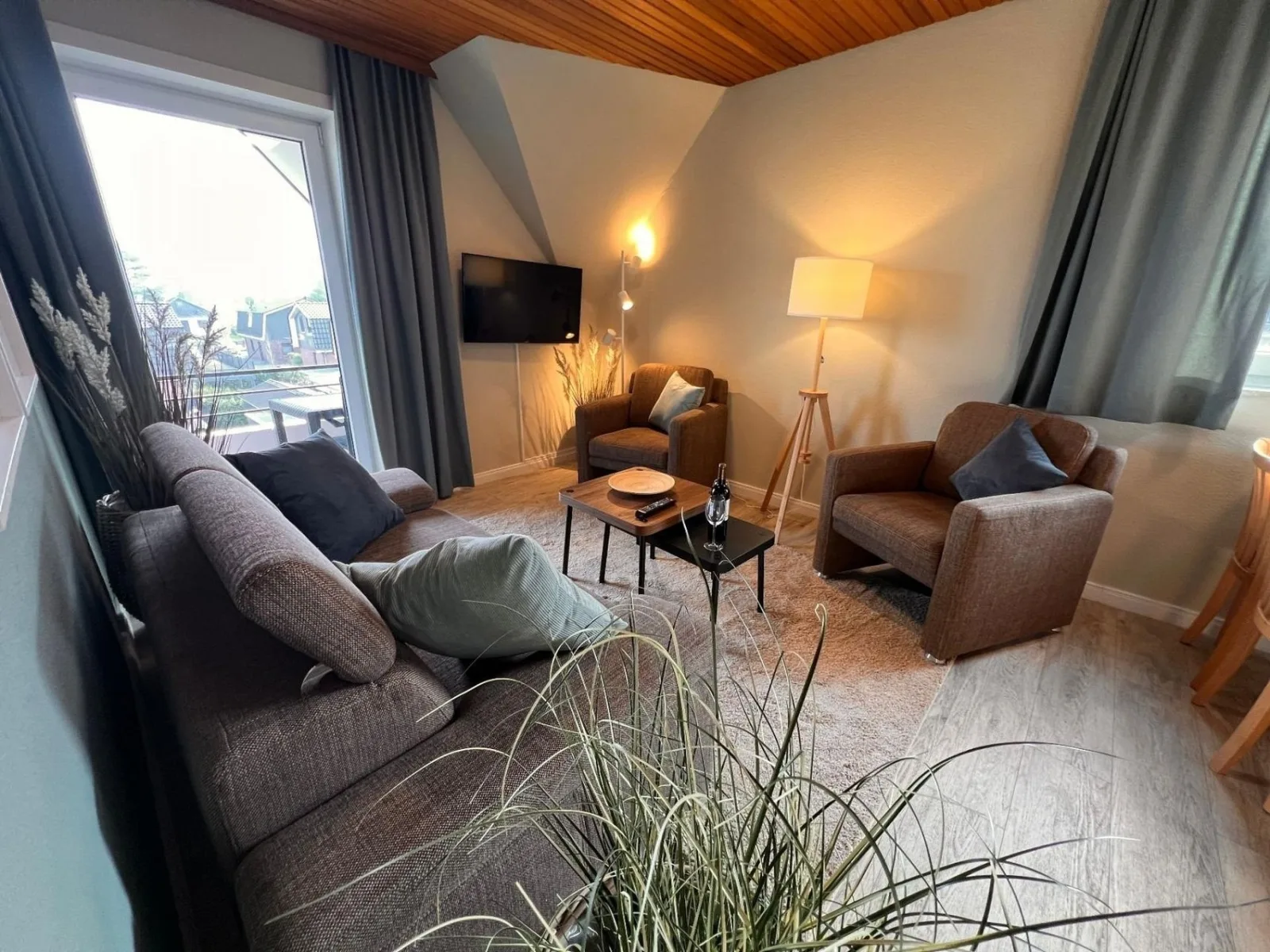 Ferienwohnung  NW 37 mit Süd Balkon