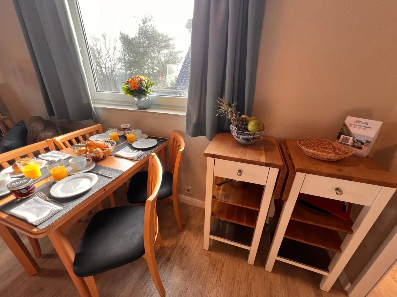 Ferienwohnung  NW 37 mit Süd Balkon
