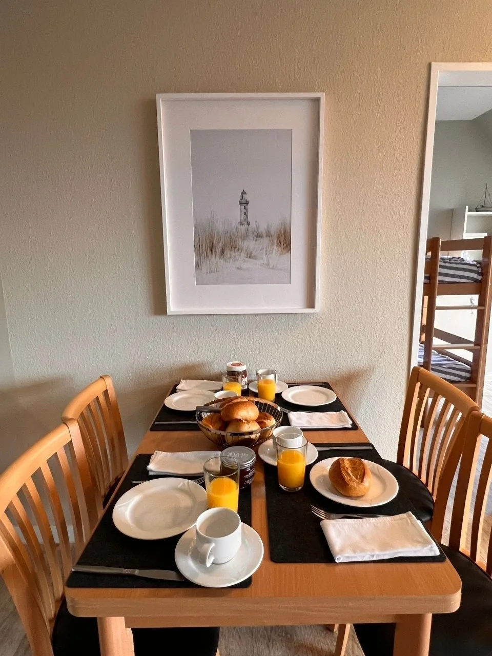 Ferienwohnung  NW 39 mit Süd Balkon