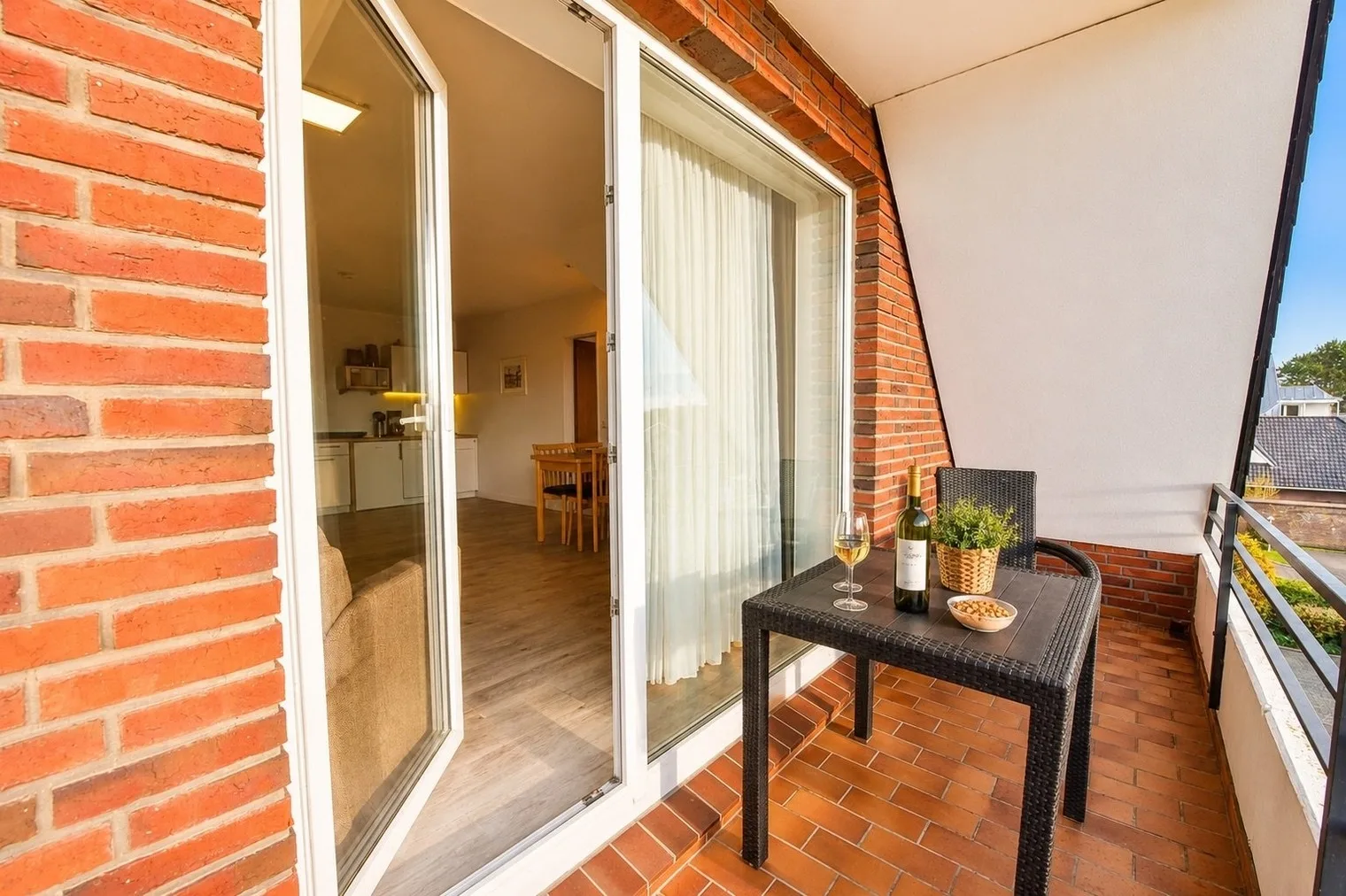 Ferienwohnung  NW 39 mit Süd Balkon