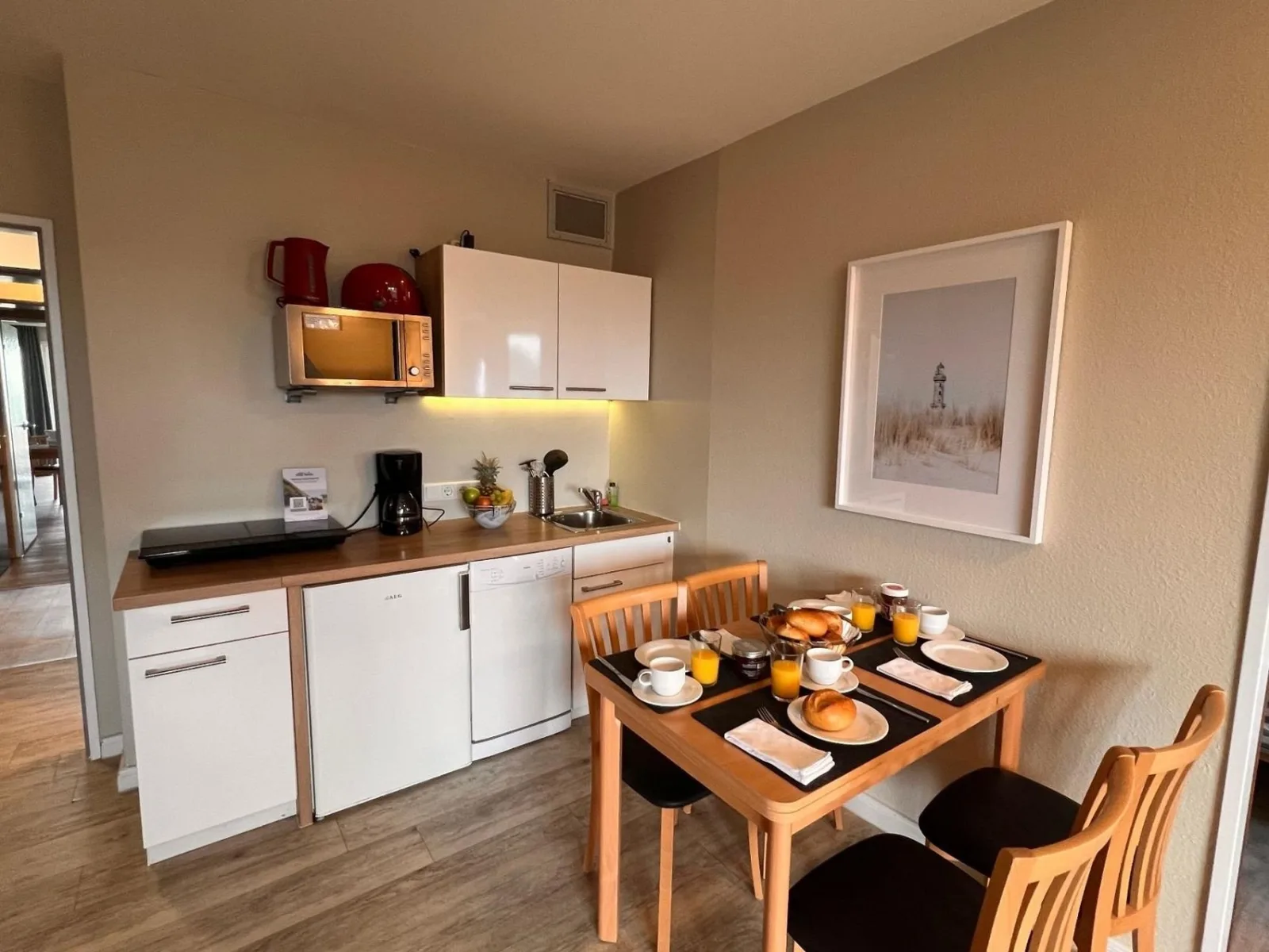 Ferienwohnung  NW 39 mit Süd Balkon