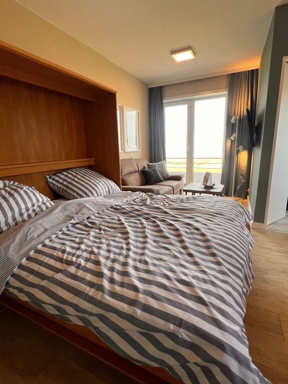 Ferienwohnung  NW 42 Balkon mit Meerblick