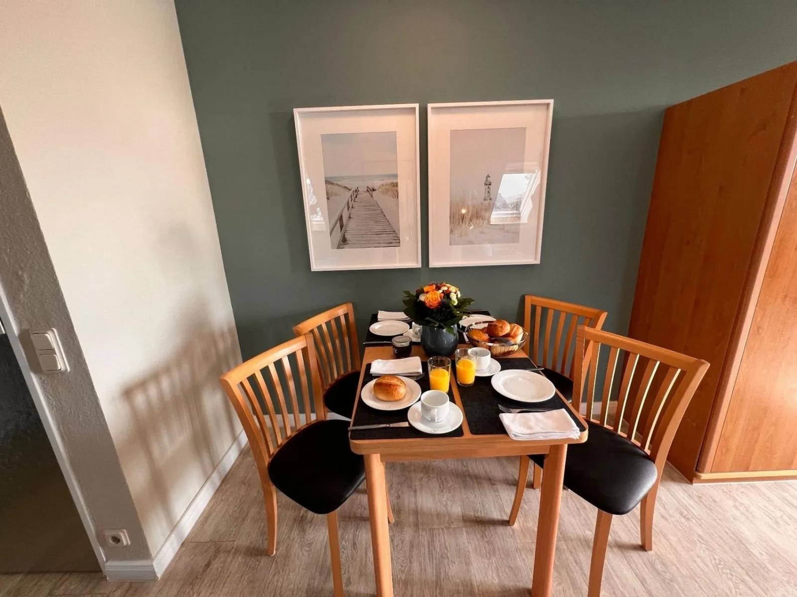 Ferienwohnung  NW 44 mit Süd Balkon