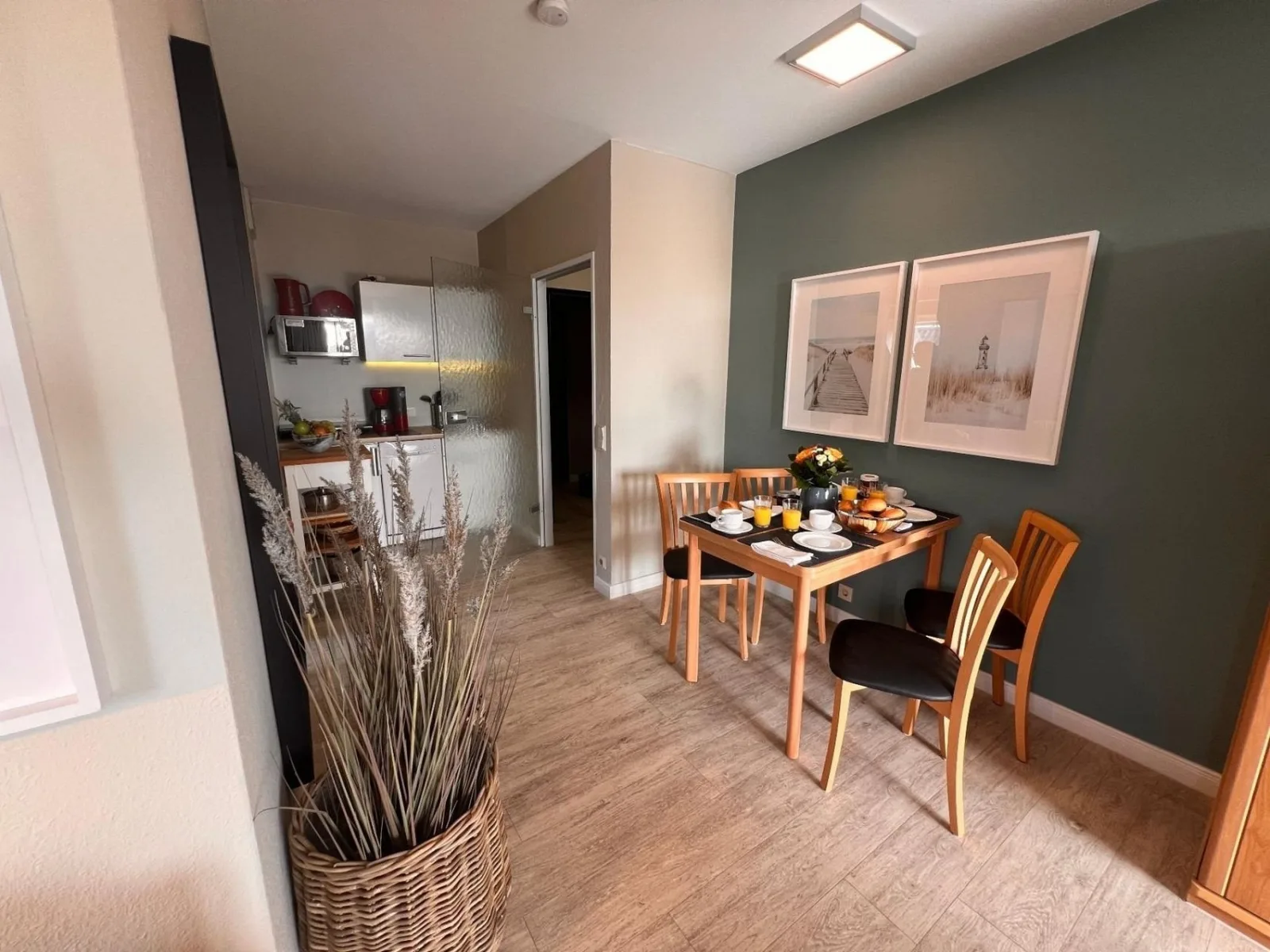 Ferienwohnung  NW 44 mit Süd Balkon