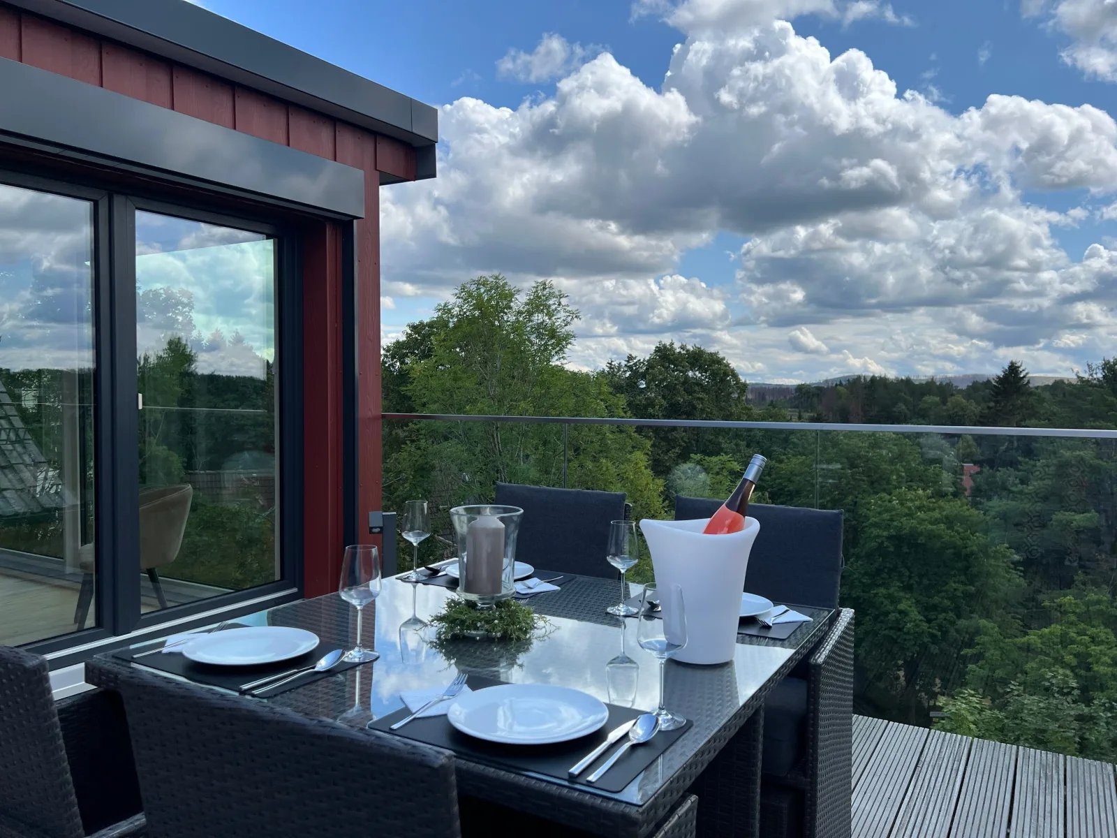 Braunlagelodge Penthaus mit Sauna und zwei Dachterrassen