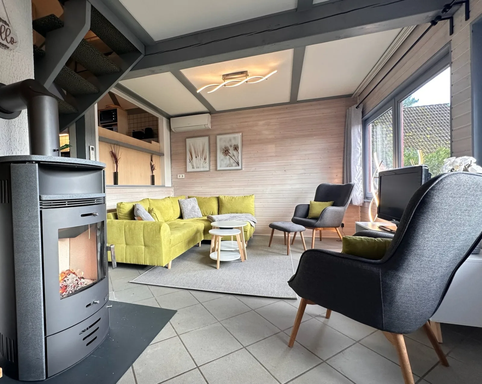Natur pur mit Seeblick - Ferienhaus Helly von Mein-Seepark mit eigener Sauna