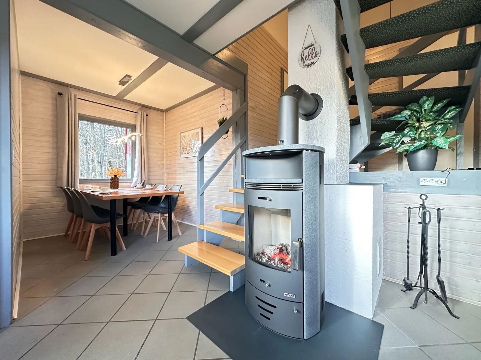 Natur pur mit Seeblick - Ferienhaus Helly von Mein-Seepark mit eigener Sauna