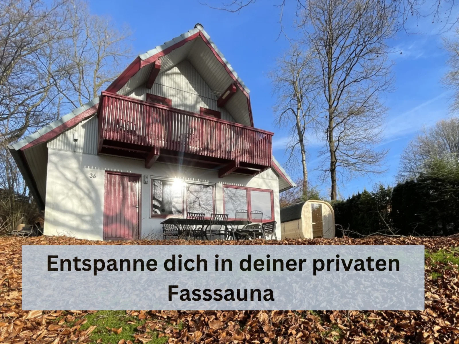 Natur pur mit Seeblick - Ferienhaus Helly von Mein-Seepark mit eigener Sauna