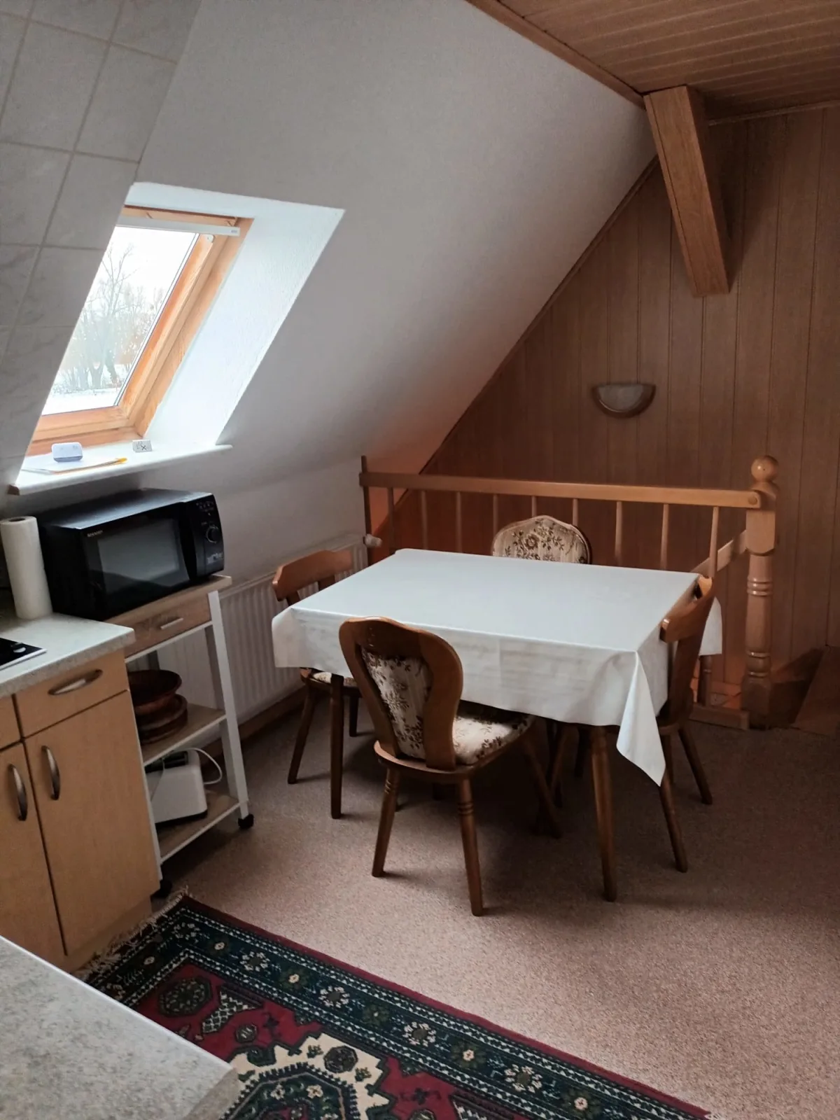 Ferienwohnung Wiesenblick Dachgeschoß Sonnenberg Grambow