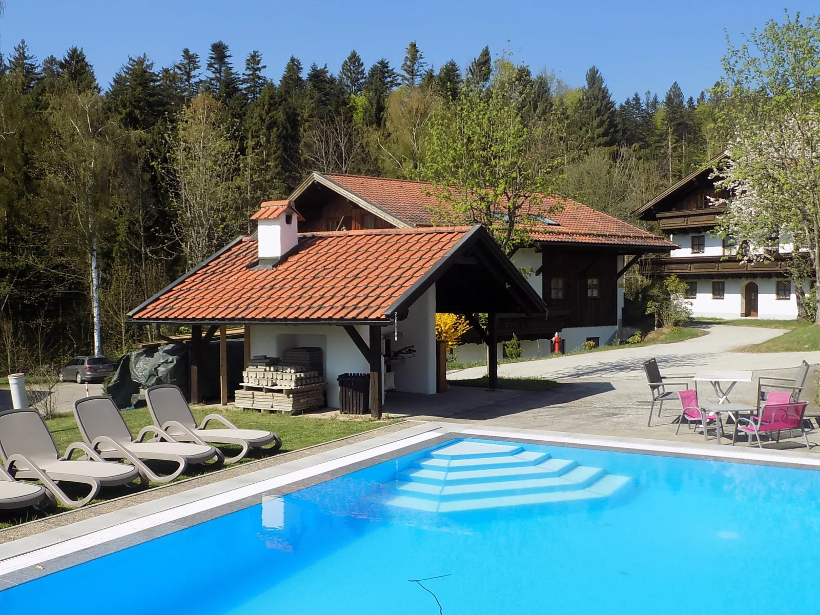 Ferienwohnung Hauzenberg Blick
