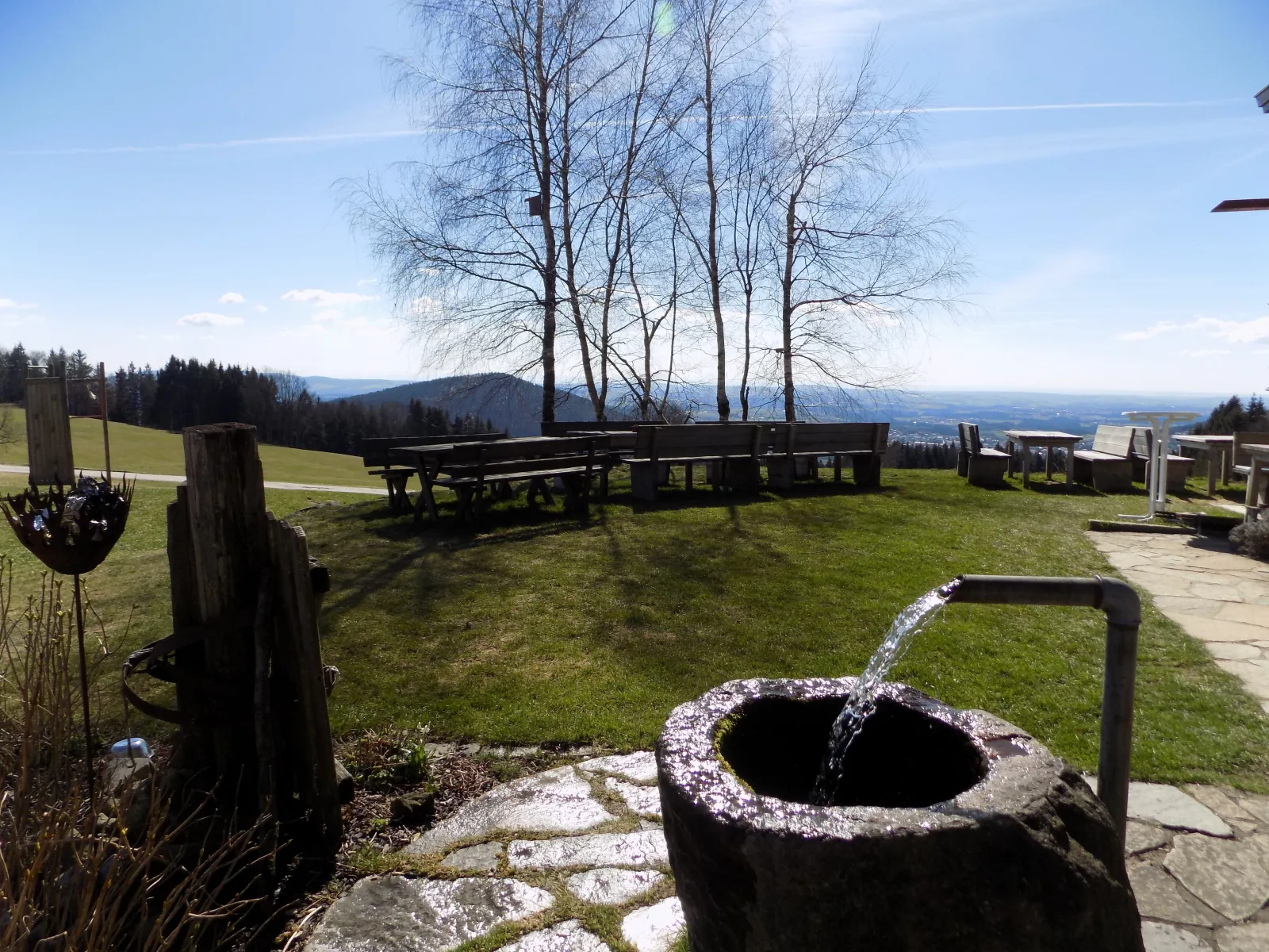 Ferienwohnung Hauzenberg Blick