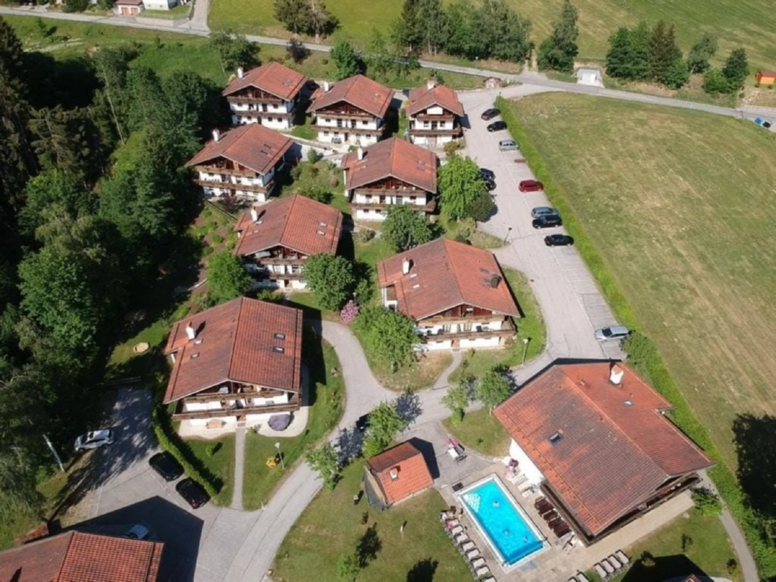 Ferienwohnung Hauzenberg Blick