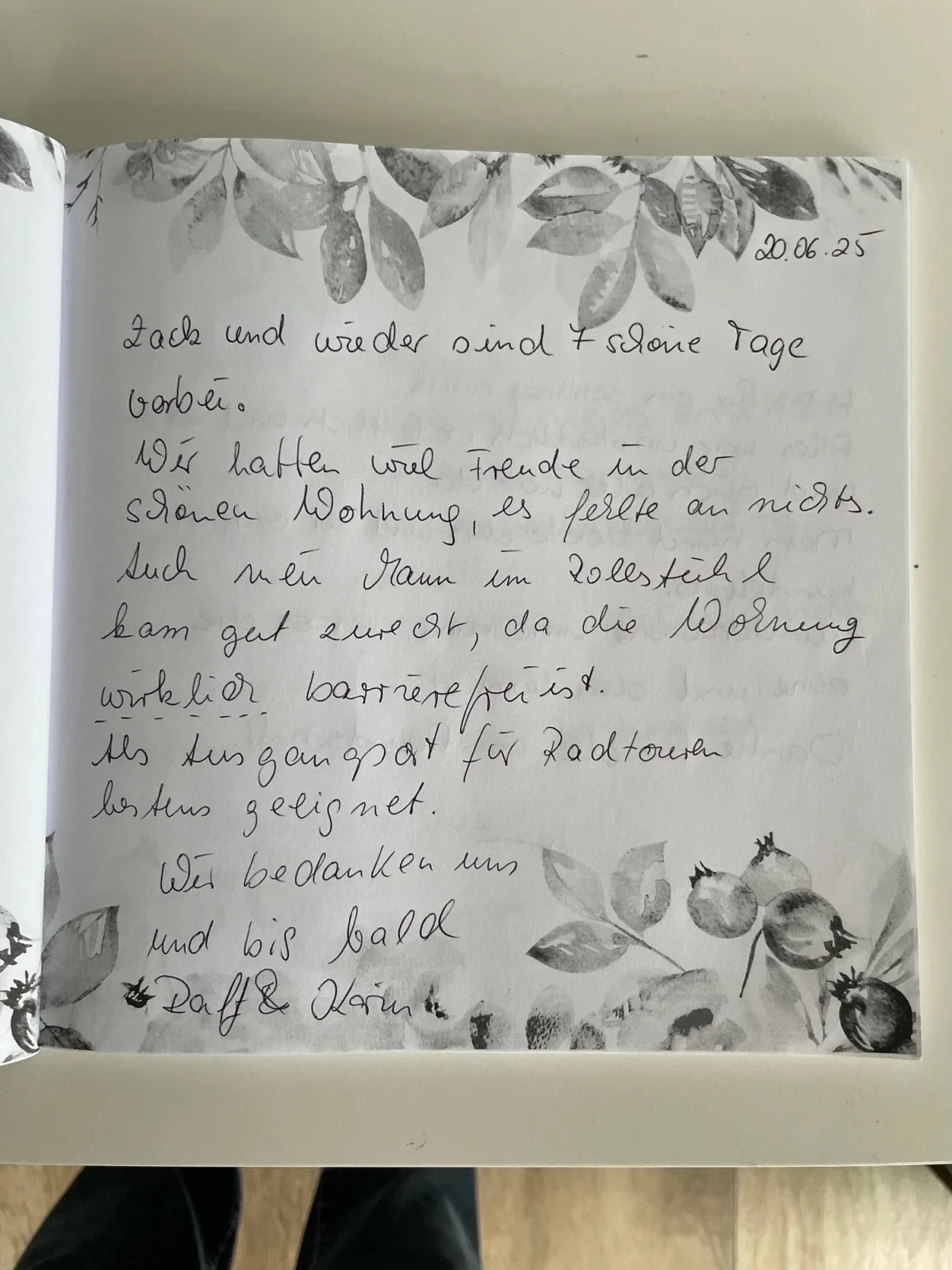 Ruhig gelegene EG-Neubauwohnung  & Garten, überdachte Terrasse, Insektenschutz, Fußbodenheizung, EBK für max. 7 Personen