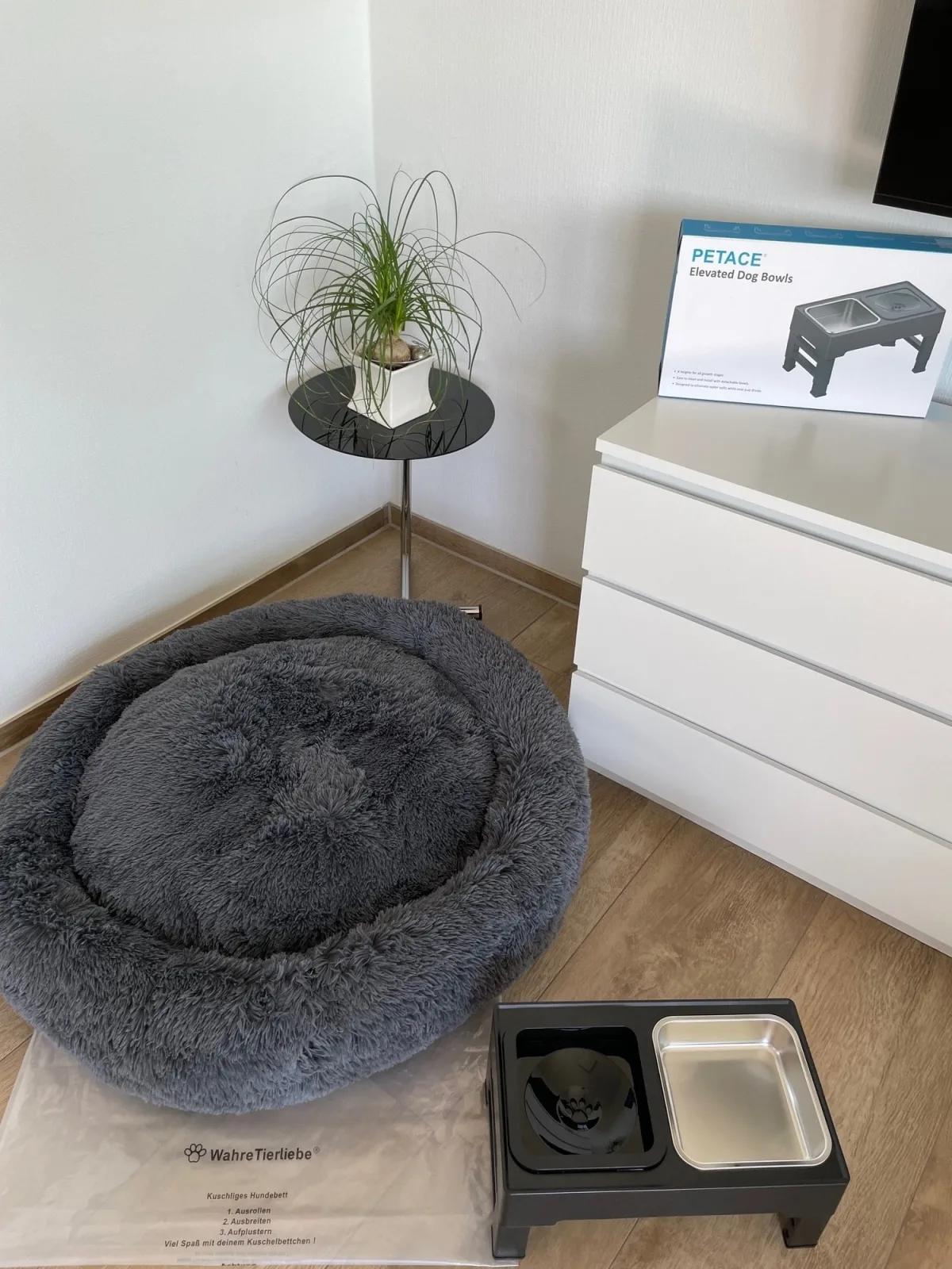 Ruhig gelegene EG-Neubauwohnung  & Garten, überdachte Terrasse, Insektenschutz, Fußbodenheizung, EBK für max. 7 Personen