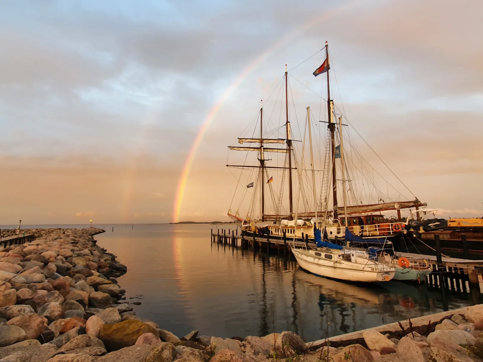Ferienwohnung Hafenblick Ferienhof Geltinger Bucht