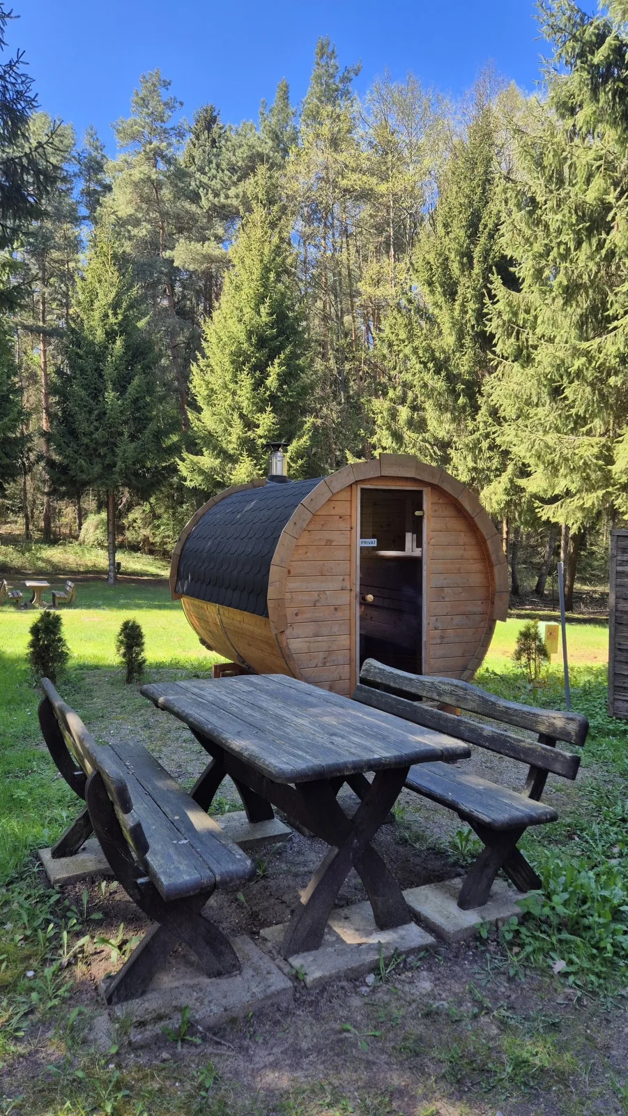 Ferienhaus mit eigenem Boot & 2 Fahrrädern ca. 100 m zum See | An den Sieben Seen