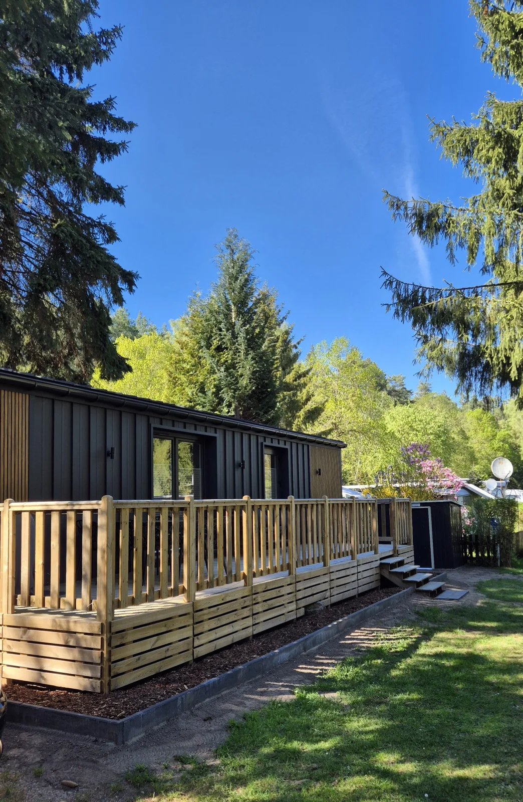 Ferienhaus mit eigenem Boot & 2 Fahrrädern ca. 100 m zum See | An den Sieben Seen
