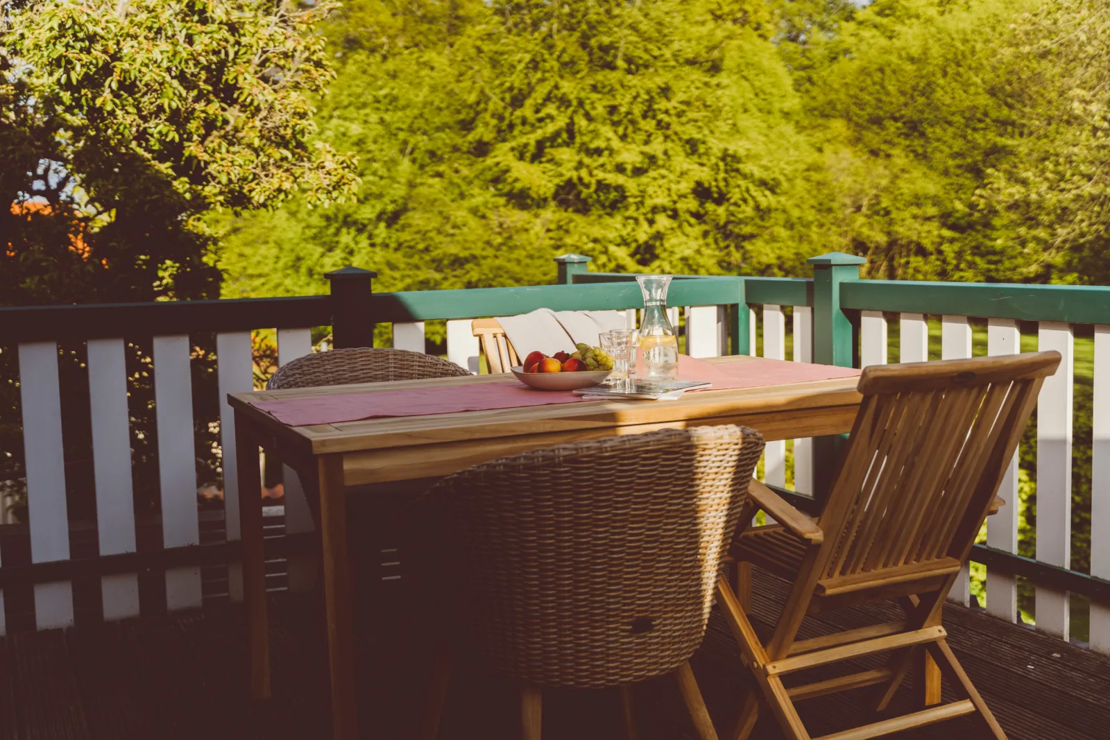 Gut Oehe Ferienwohnung mit Balkon