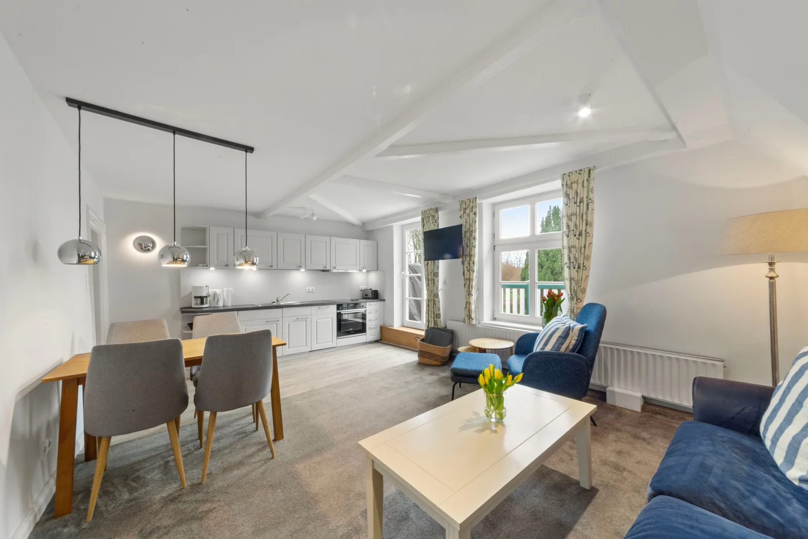 Gut Oehe Ferienwohnung mit Balkon