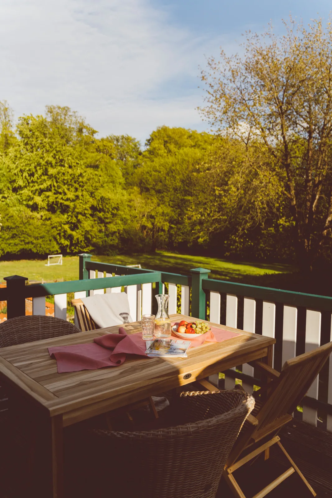 Gut Oehe Ferienwohnung mit Balkon