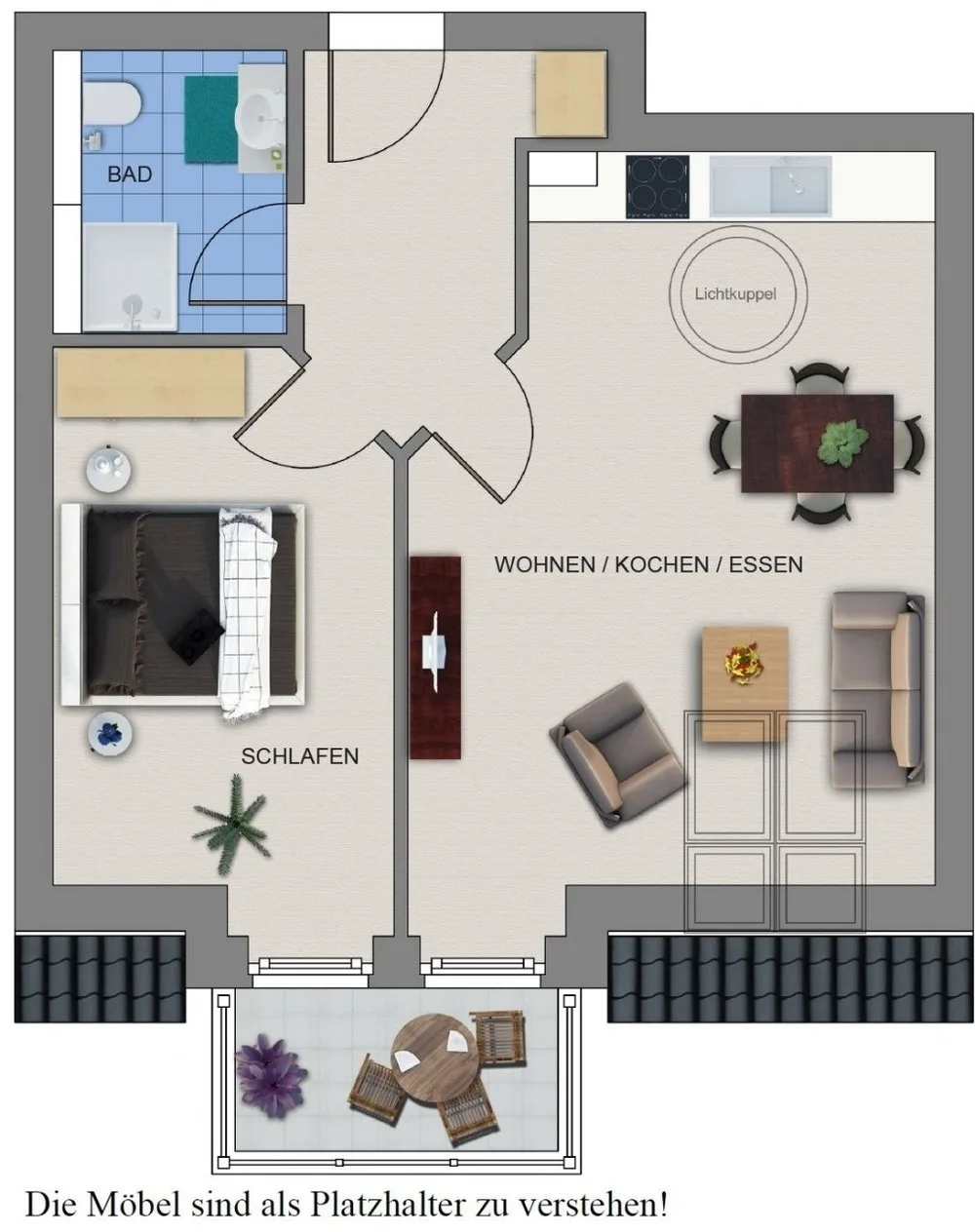 Haus EbenEzer FeWo 313 Sommernachmittag