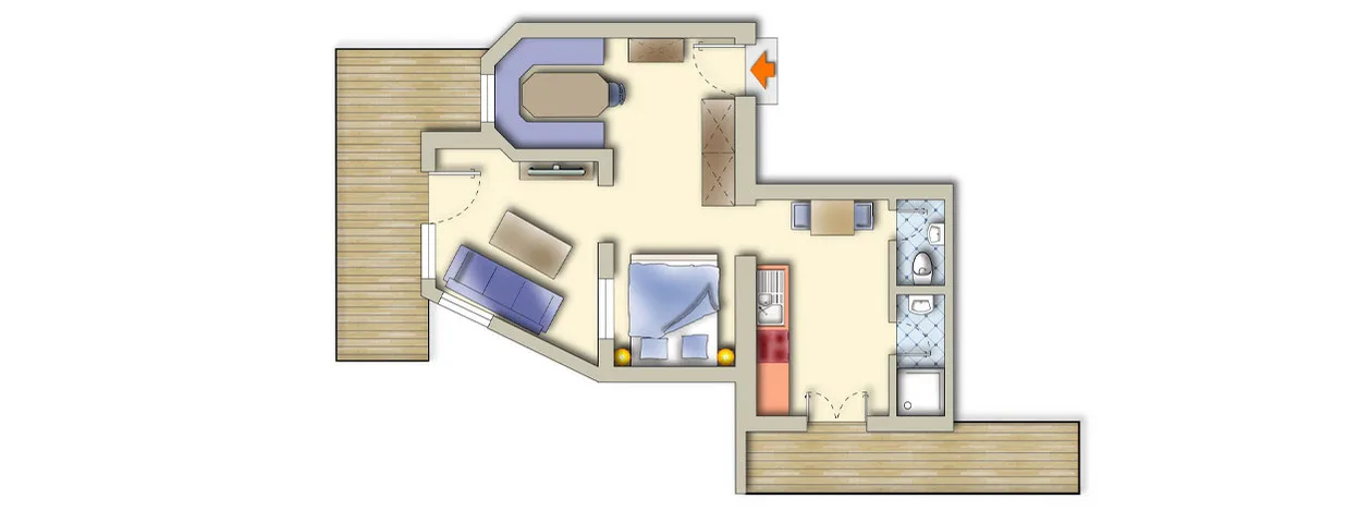Appartements Enzian, App. Tristner
