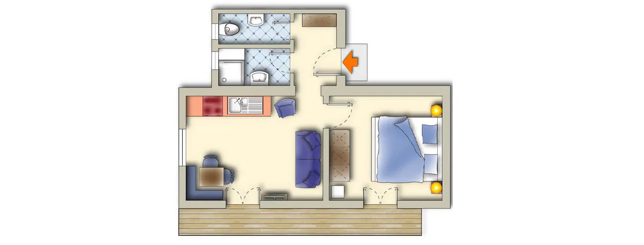 Appartements Enzian, App. Penken