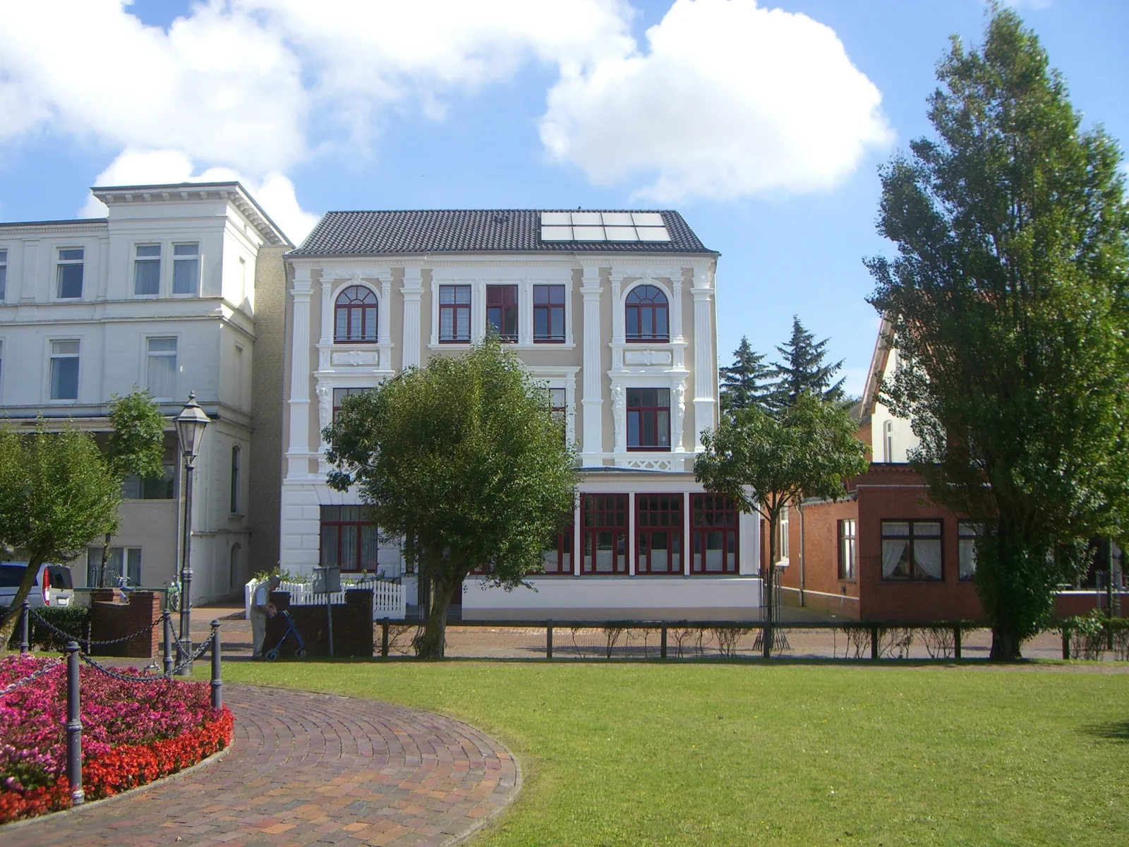 Hiltje in der Villa Neptun