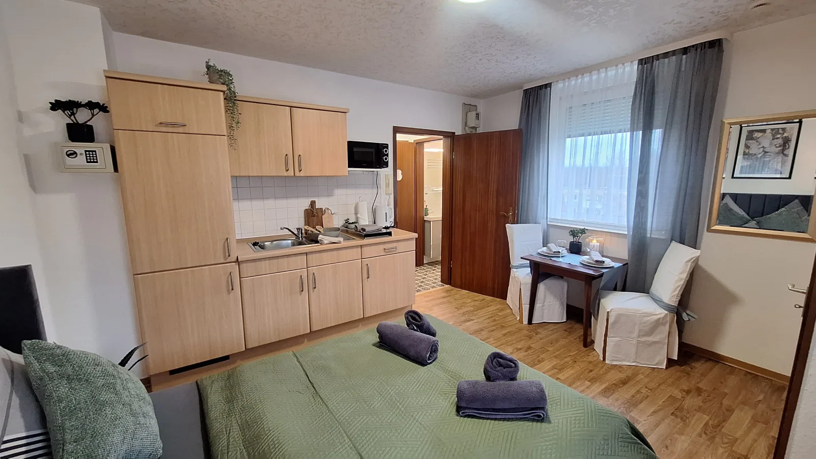 Gästehaus Mittmann 1 Raum Apartment oh. Balkon