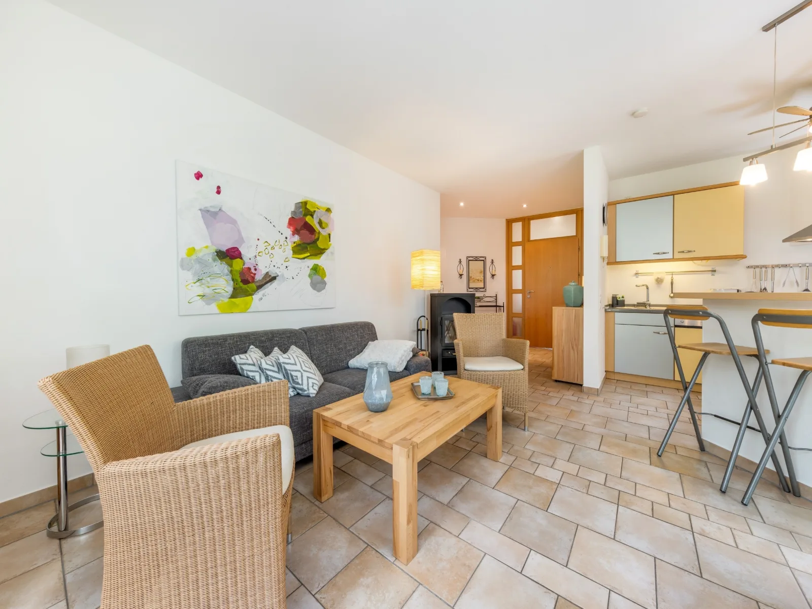 Familienferienhaus Rügenbrise - Gemeinsames Urlauben mit Steg und Boot auf Rügen - alles inklusive und 5 Bäder