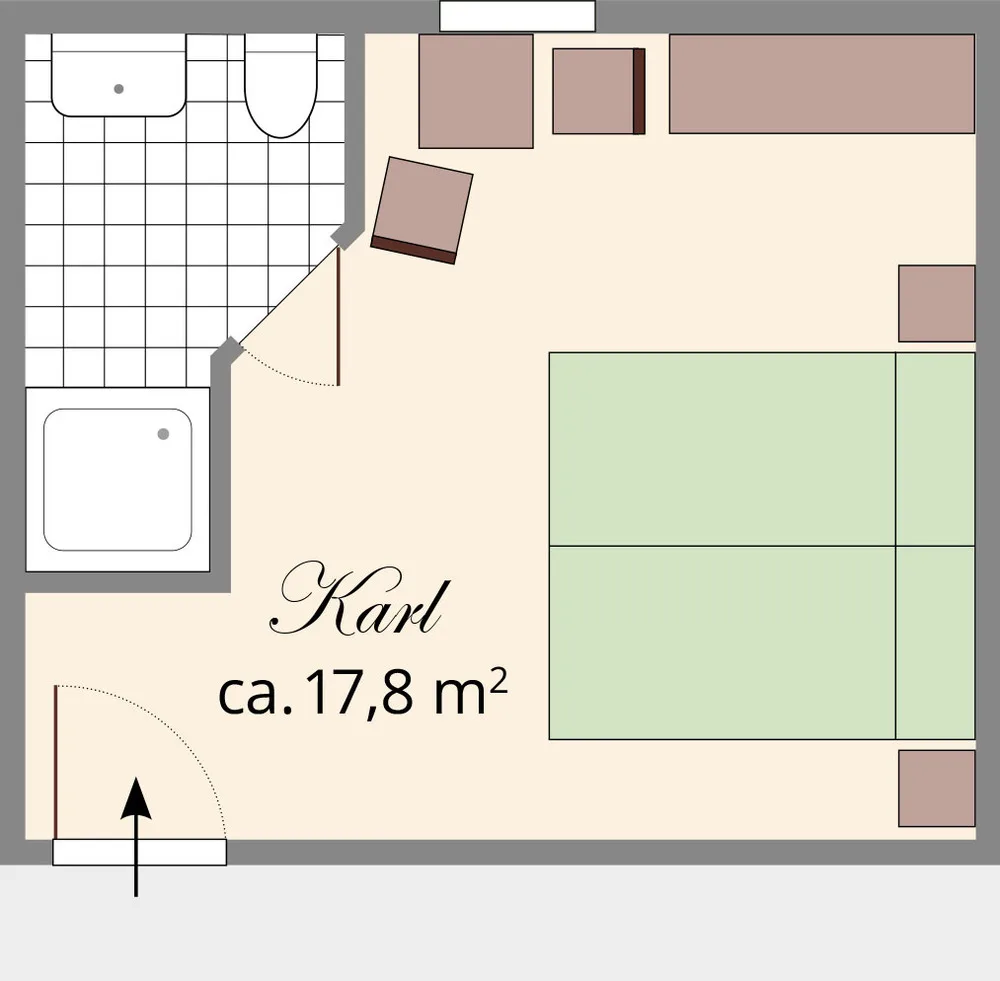 Doppelzimmer Karl