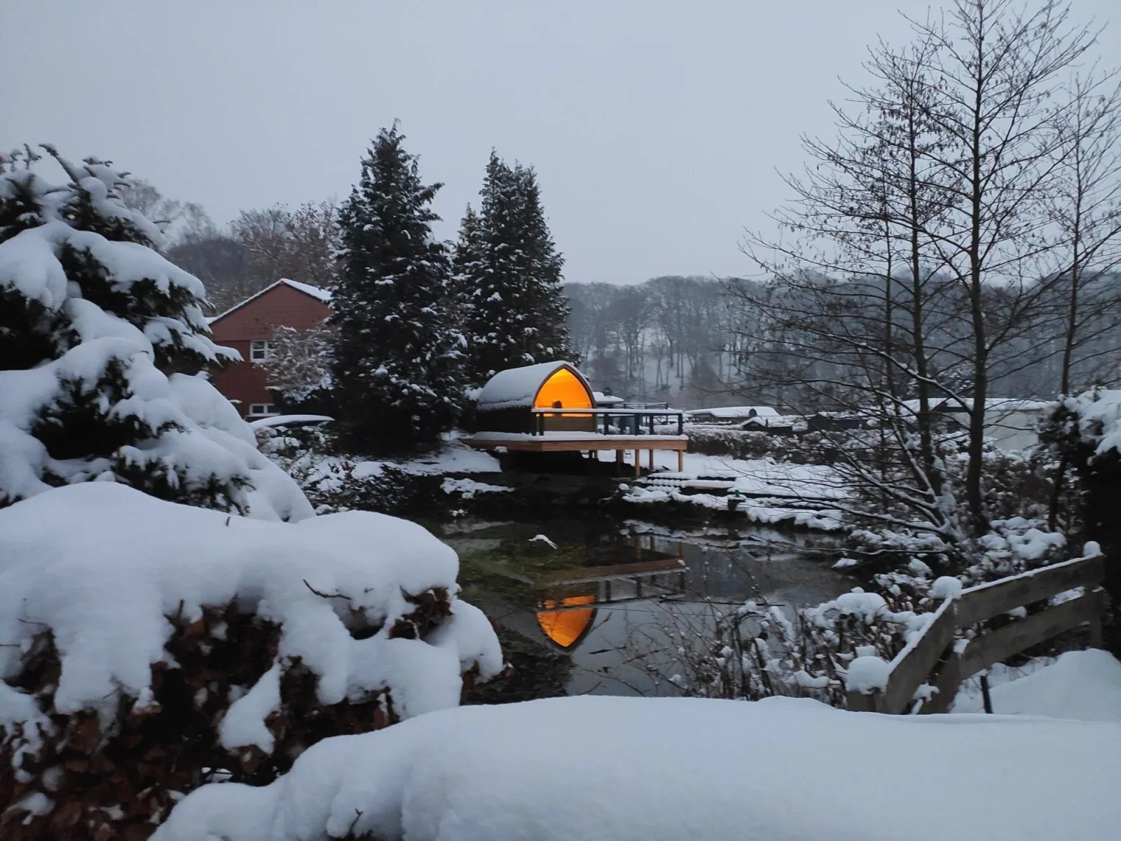 Camping POD am Teich