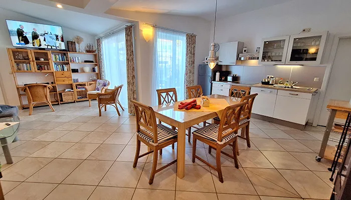 Anna**** Whg2 BRINKMANNHAUS 4-Sterne - viel Platz strandnah Sauna Terrasse Grill