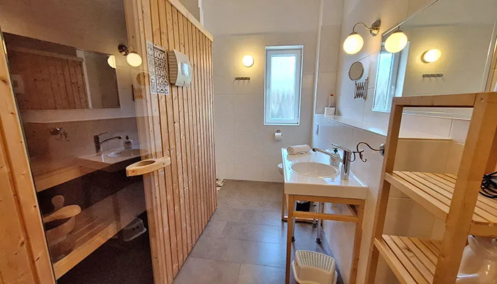 Anna**** Whg2 BRINKMANNHAUS 4-Sterne - viel Platz strandnah Sauna Terrasse Grill