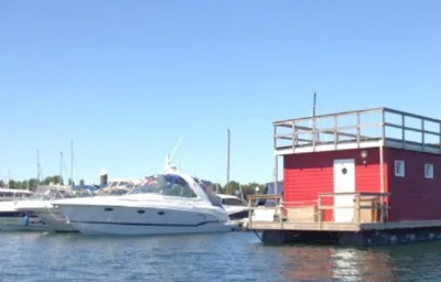 Hausboot Lotta, Dachterrasse u. Kaminofen in Neustadt i.H.