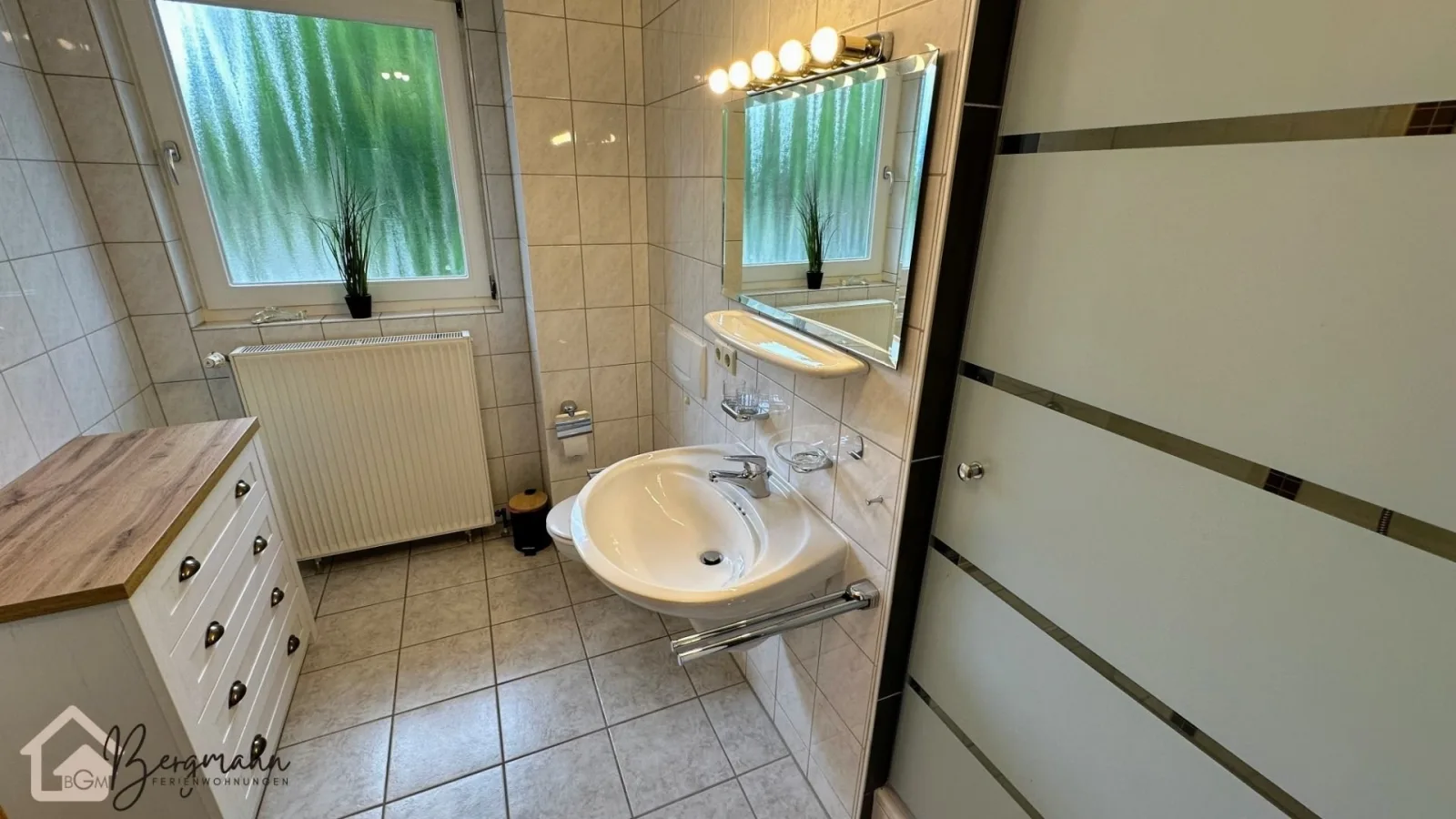 Ferienwohnung Bergmann mit Balkon und Kamin